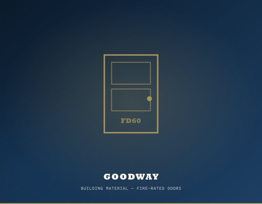 Joinery, frames, hardware & building-material fittings