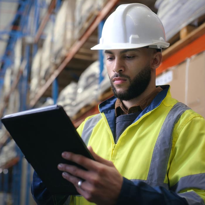 Step 3–4 · warehouse, quality check & documentation